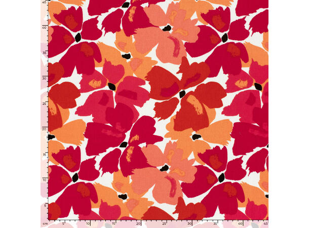 Borken Crepe Abstract, Coral