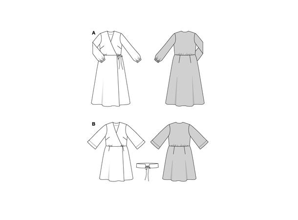 Burda 5766 - Kjole.