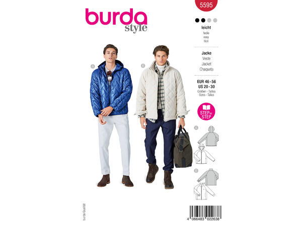Burda 5883 - Jakke