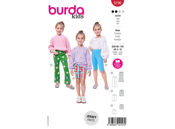 Burda 9222 - Bukse.