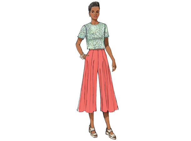 Butterick 6179, Culottes