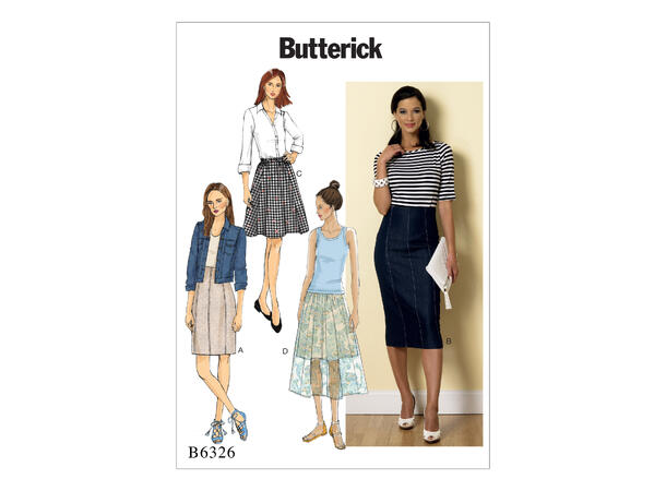 Butterick 6326, skjørt