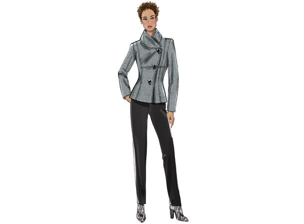 Butterick 6497 - Jakke og Kåpe til dame.