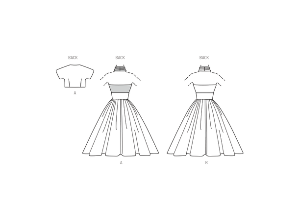 Butterick 6938- Retro Kjole