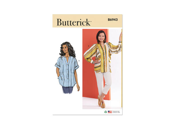 Butterick 6943- Topp til dame