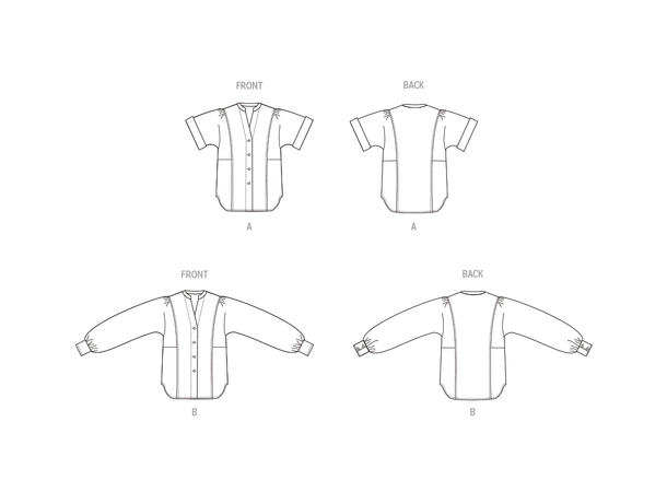 Butterick 6943- Topp til dame