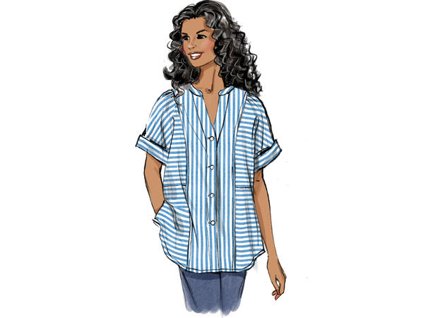 Butterick 6943- Topp til dame