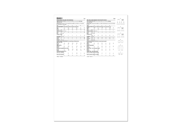 Butterick 6951- klespakke til barn