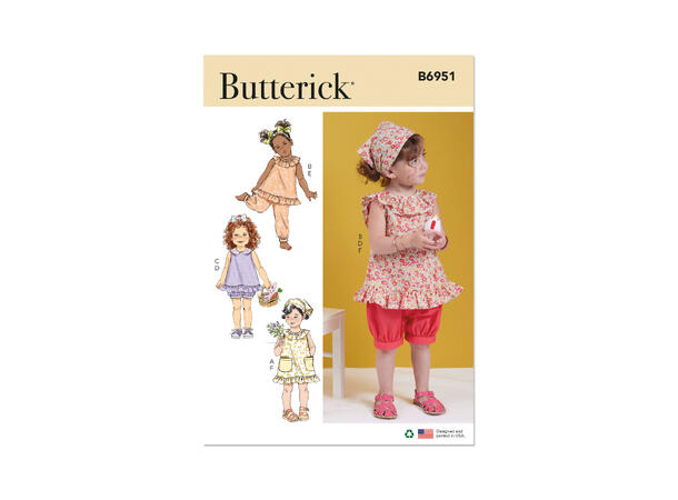 Butterick 6951- klespakke til barn