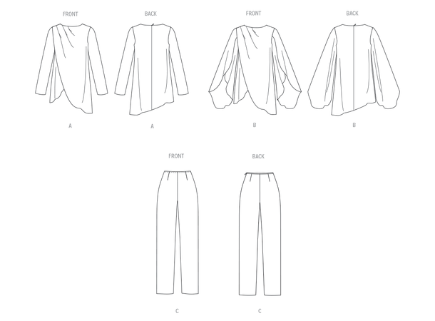 Butterick 7009- Klespakke til dame