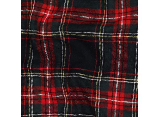 Flanell Børstet flanell Ruter marine/rød
