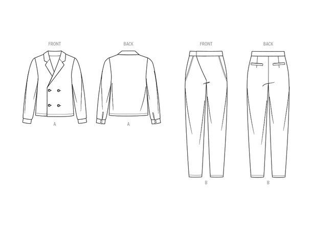 KnowME 2079 - Jakke og bukse.