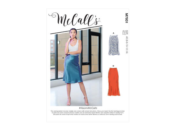 McCall's 7931- Skjørt.