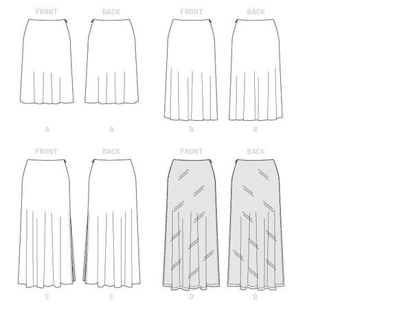 McCall's 7931- Skjørt.