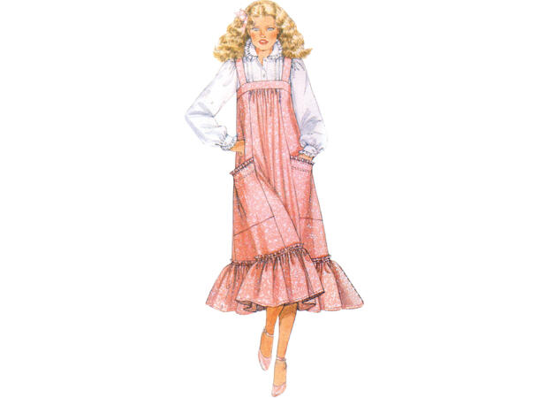 McCall's 8318 - Vintage kjole og bluse.