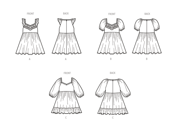 McCall's 8372 - Barnekjoler.