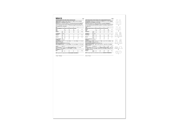 McCall's 8416 - Klespakke til barn.