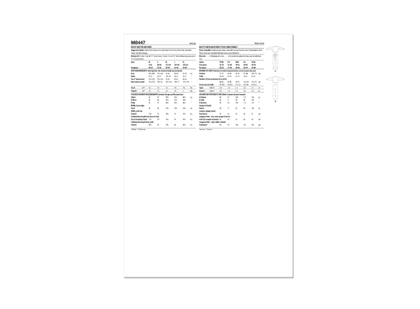 McCall's 8447 - Joggedress til dame.