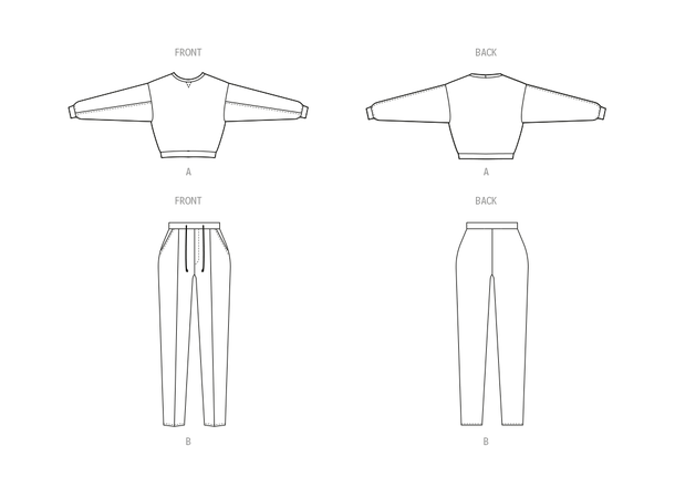 McCall's 8447 - Joggedress til dame.