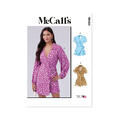 McCall's 8454 - Kort Jumpsuit D5 (4-6-8-10-12)