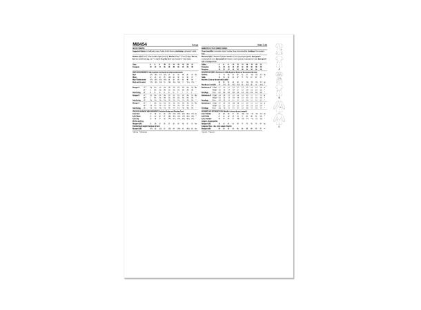 McCall's 8454 - Kort jumpsuit.