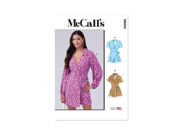 McCall's 8454 - Kort jumpsuit.
