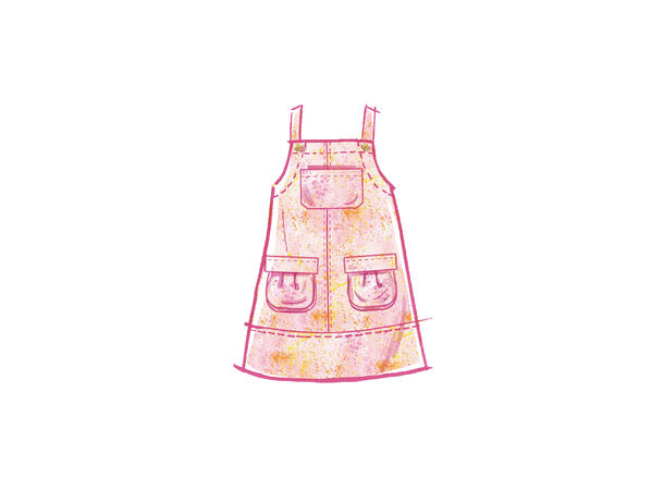 McCall's 8489 - Selebukse og selekjole.