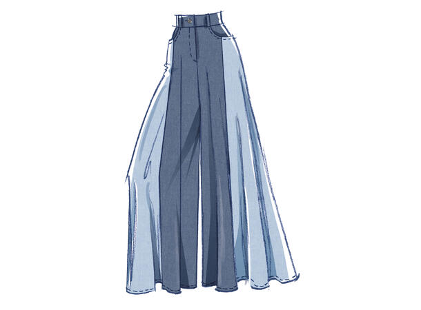 McCall's 8511 - Bukse og shorts.