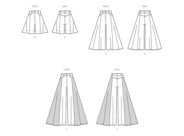 McCall's 8511 - Bukse og shorts.