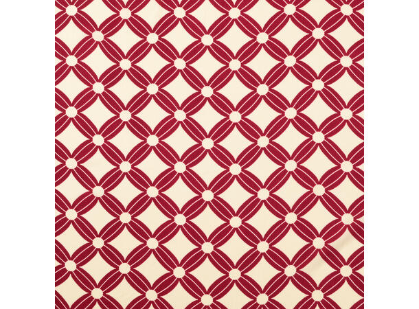 Viskose Poplin Wine red