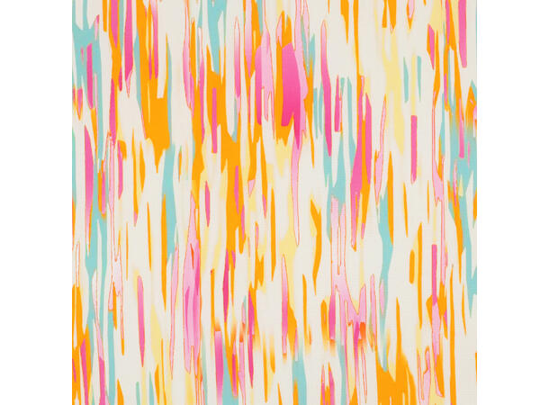 Viskose RADIANCE DIGITAL ABSTRACT - OFF-WHITE 