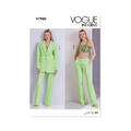 Vogue 1960 - Blazer, Bukse & Topp Y5 (18-20-22-24-26)