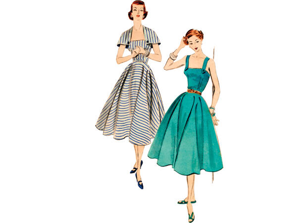 Vogue 2002 - Vintage Kjol.