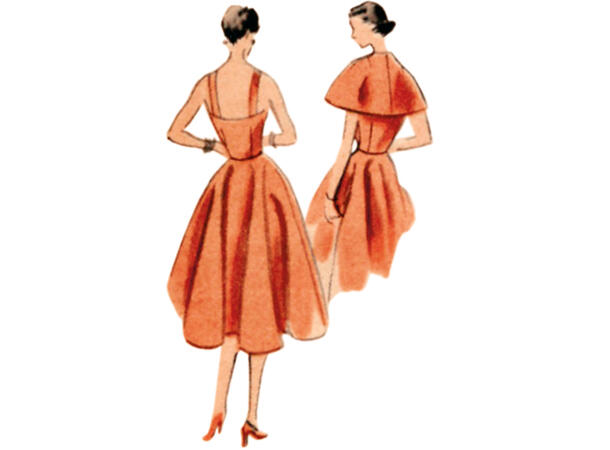 Vogue 2002 - Vintage Kjol.
