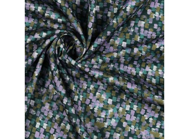 Bomull Sateng Striper - Petrol