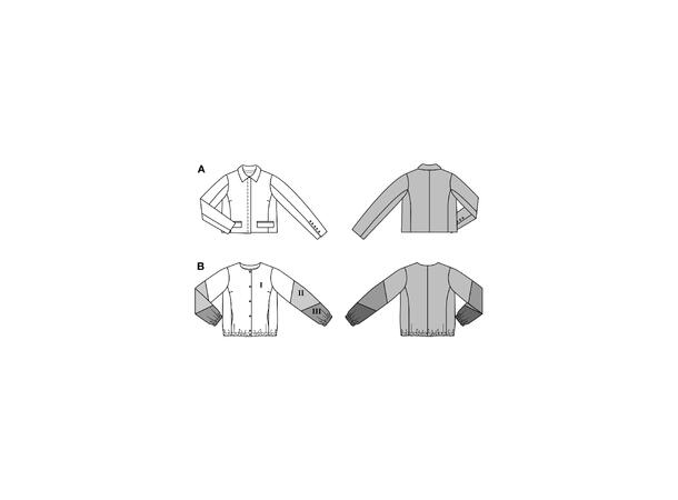 Burda 5749 - Jakke.