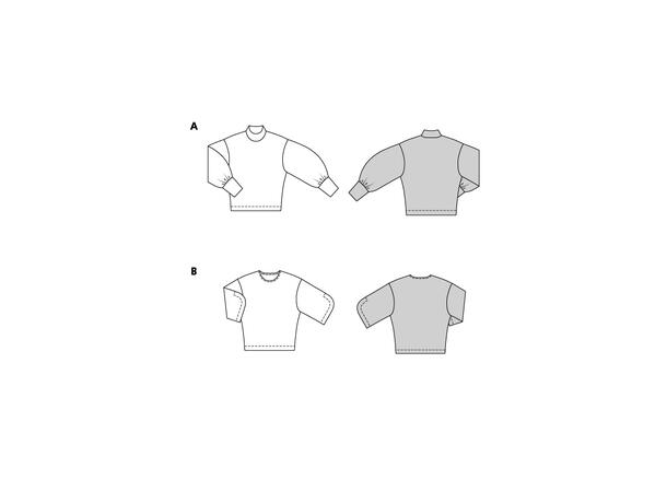 Burda 5788 - Genser.