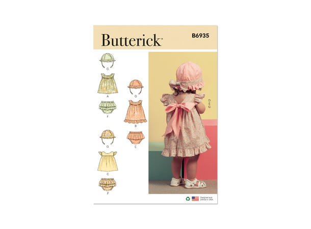 Butterick 6935- klespakke til baby