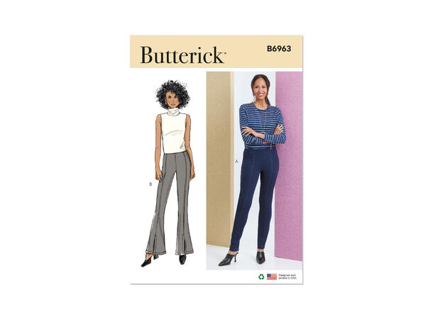 Butterick 6963- Bukse til dame
