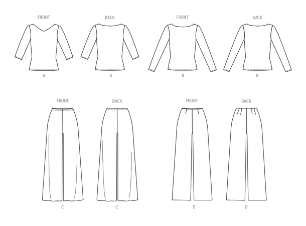 Butterick 6966- Klespakke til dame