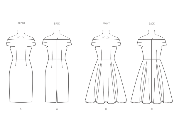 Butterick 7006- kjole til dame