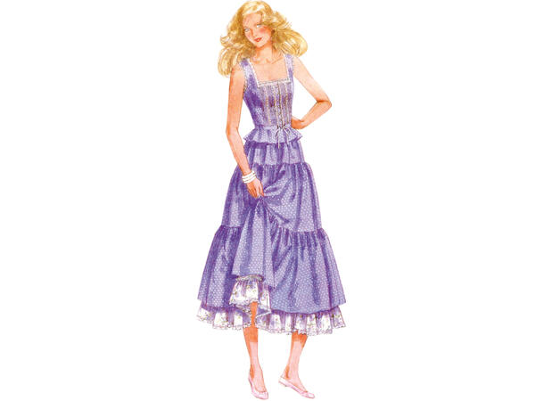 McCall's 8306 - Vintage topp og skjørt.