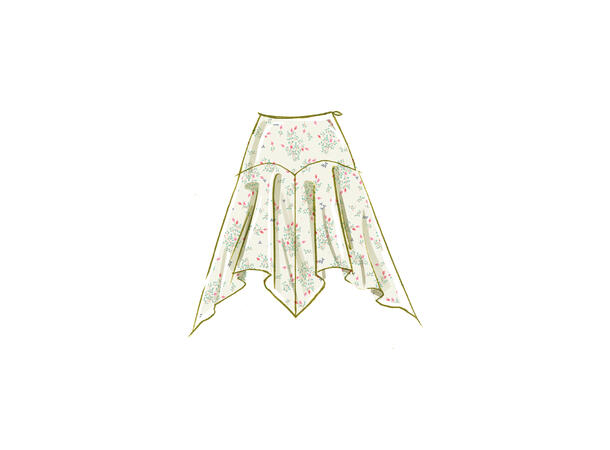 McCall's 8453 - Skjørt.