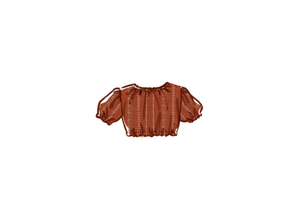 McCall's 8483 - Topp og skjørt.