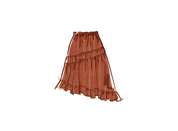 McCall's 8483 - Topp og skjørt.