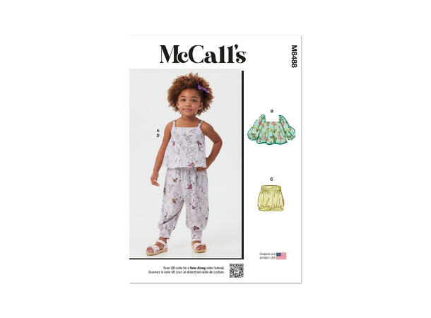 McCall's 8488 - Sett til barn