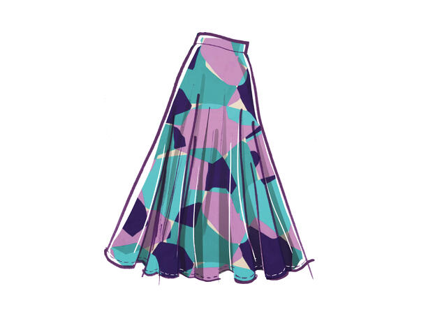 McCall's 8510 - Skjørt.