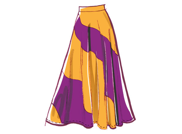 McCall's 8510 - Skjørt.