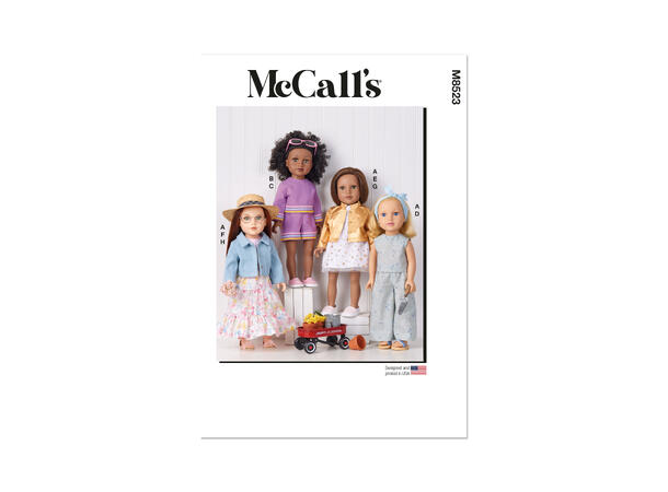 McCall's 8523 - Dukkeklær.