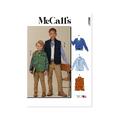 McCall's 8537 - Vest, Genser & Skjorte HH (3-4-5-6)